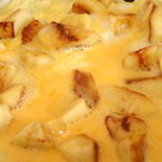 Recette omelette aux pommes