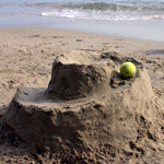 Construire un château de sable