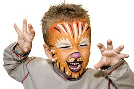 maquillage tigre