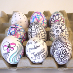 Oeufs de Pâques décorés